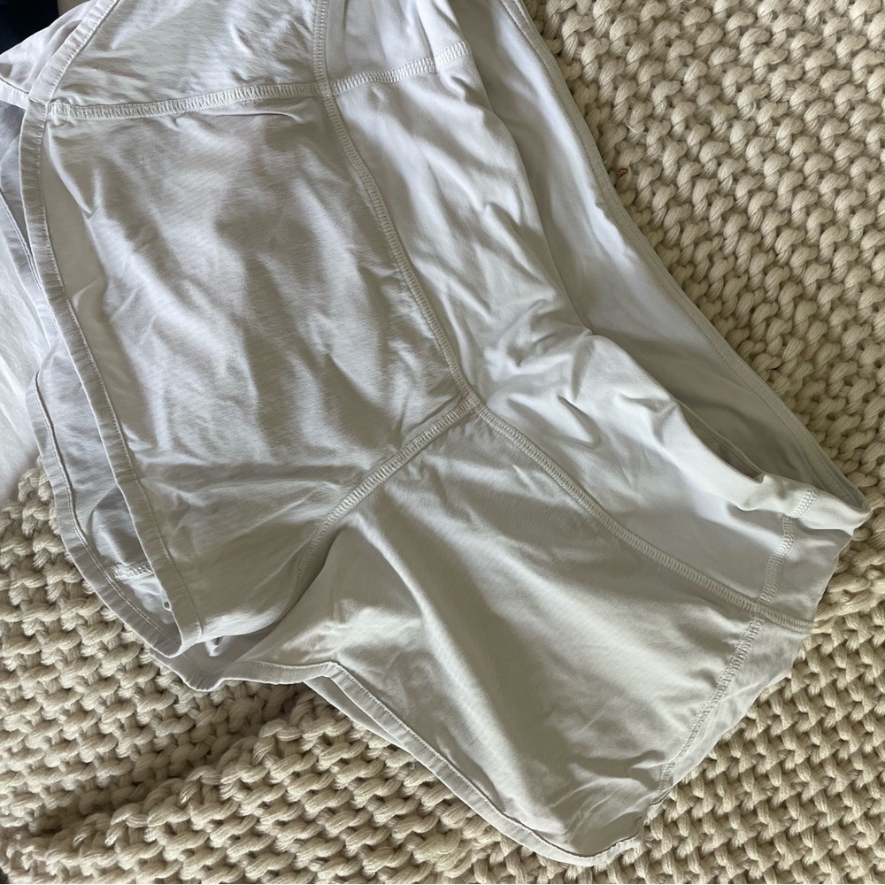 lululemon white shorts!